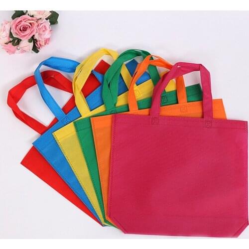 20 pieces Non Woven Bag Shopping Bags giant tote bag woven tote customized bags with print