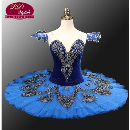 Blue Swan Lake Ballet Costumes Red Adult Bellerina Costumes Classical Ballet Tutus Professional Ballet Tutu LD0012