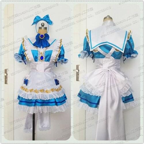CINDERELLA MASTER Miyamoto Frederica Cosplay Costume Halloween Uniform