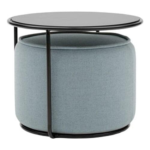 Creative Iron coffee table stool set sofa side table round small apartment corner table simple modern living room furniture