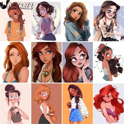 Fashion Girl Diamond Painting Numbers Abstract Mosaic Kit Cross Stitch Embroidery 5D Diy Hand-Inlaid Wall Decoration Design