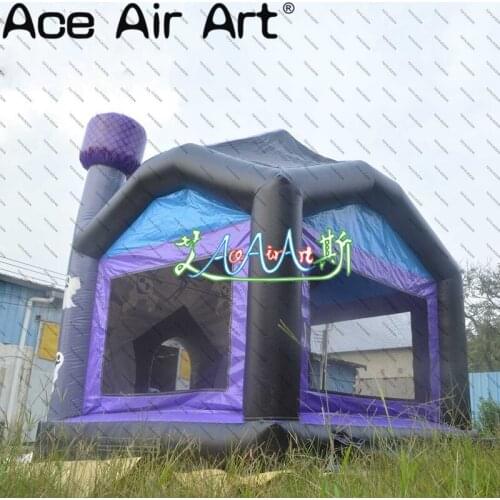 Inflatable Halloween hunted castle