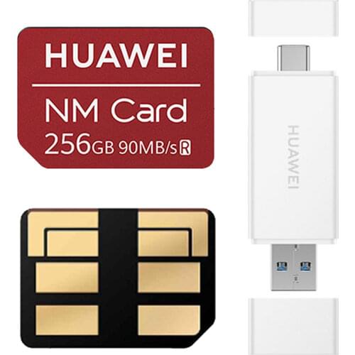 NM Card Nano 256GB Apply to Huawei P30 Pro Mate20 Pro Mate20 X With USB3.1 Gen 1/90MB/s