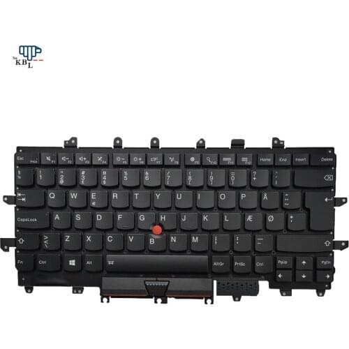 New for Lenovo Thinkpad DK Language Carbon X1 Gen4 4th 2016 Backlit Keyboard LIM15F16DKJ4421RVC85DK