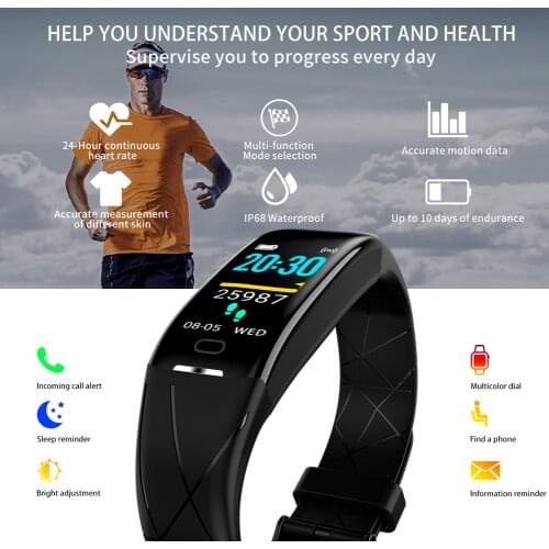 New Z21 PLUS Smart Wristband Bracelet Watch Fitness Blood Pressure Heart Rate Tracking DOM668