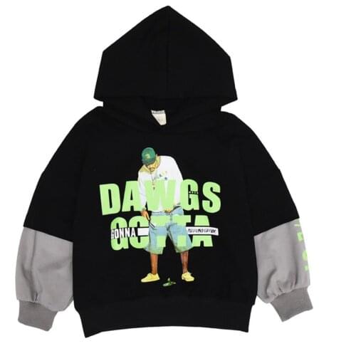 New Style Boys Long Sleeve T-shirt Spring Autumn Children Hoodies Boys Clothes Hoodie Jackets Kids Sweater 2-7 Years old