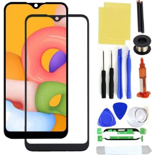 Front Phone Touch Screen Glass Replacement Tools Kit for Samsung Galaxy A01/A11/A21/A31/A41/A51/A71