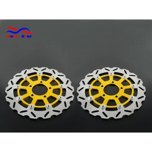 Motorcycle Floating Disc Left Right Brake Discs For SUZUKI GSXR600 GSXR750 2004-2005 GSXR1000 2003-2004 GSXR 600CC 750CC 1000CC