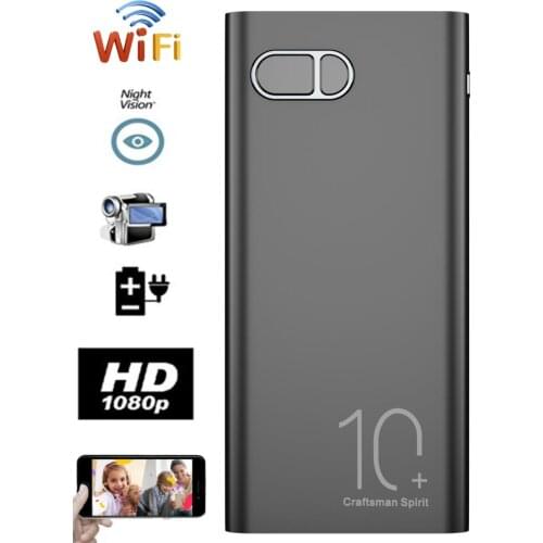 1080P HD Portable Mini Camera Home Security Camera Mobile Power Mini Camera Infrared Night Vision Motion Detection Recorder