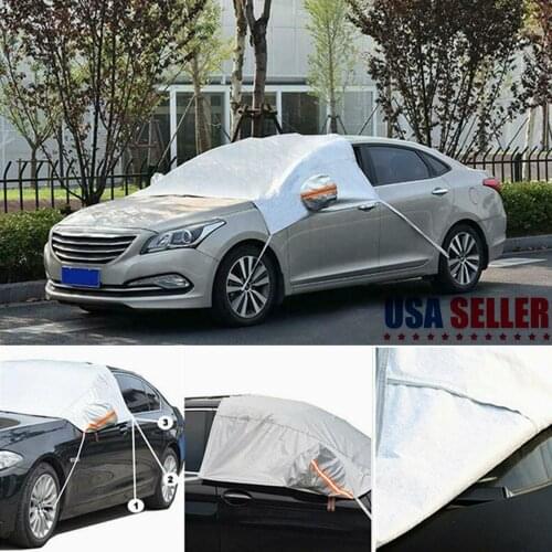 ON SALE General-Purpose PEVA Plus Cotton Winter Snow Gear Snow And Frost-Proof Car Front Windshield Sunshade Sun-Proof Car Cover