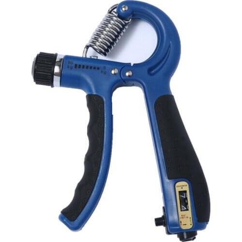 Finger Rehabilitation Training Arm Strength Device Fitness Wrist Strength Device Adjustable Counting 5-60kg Spring Grip Device