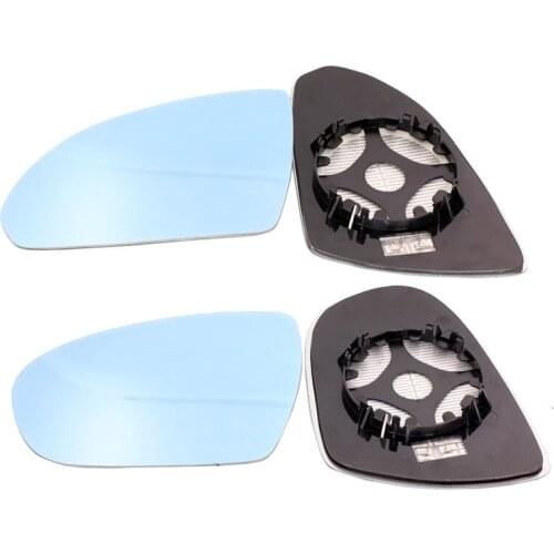 Wide View Rear View Mirror Blue Heated Auto Dimming Mirror Glass with LED Turn Indicator for KIA Optima K5 Telluride