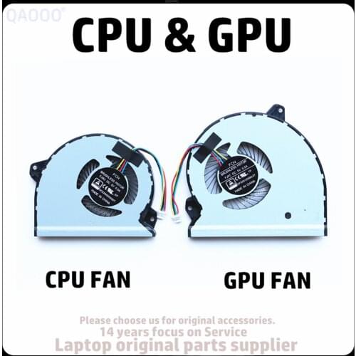 FCN FJ9U / FJ9T FOR ASUS ROG Strix GL702VM CPU & GPU COOLING FAN
