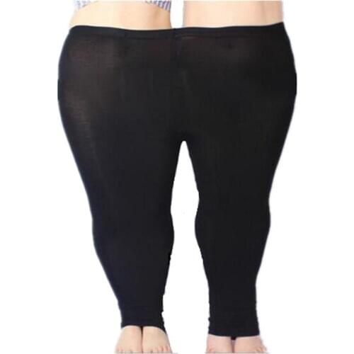 Colorful Modal Big Leggings Women Summer Pants Plus Size Jeans Leggings Candy Color Leggings Big Women Pants Bodycon Pants 5XL