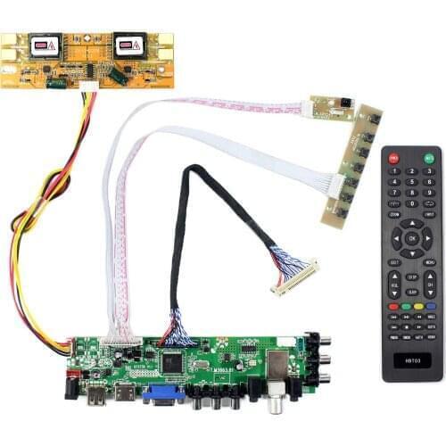 19 inch 1440x900 LTM190M2-L01/L02/L31/L33 HT190WGL-600 M190MWW3-R0 M190PW01 V0 HD MI VGA AV USB ATV DTV LCD Controller Board