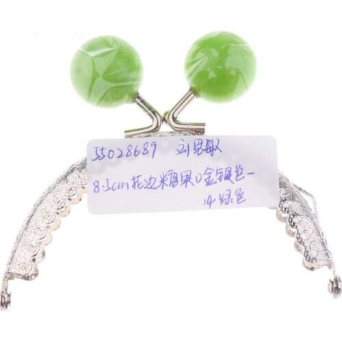 5Pcs Metal Frame Clasp Arch For Purse Bag Making Supplies 85mm