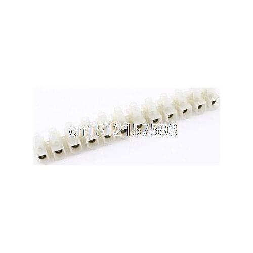 60A Two Rows 12 Postions Screw Barrier Terminal Strip Block