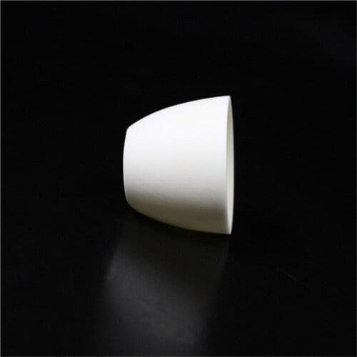 99.3% alumina crucible / 70ml / with lids / Arc-Shaped / corundum crucible / Al2O3 ceramic crucible / Sintered crucible