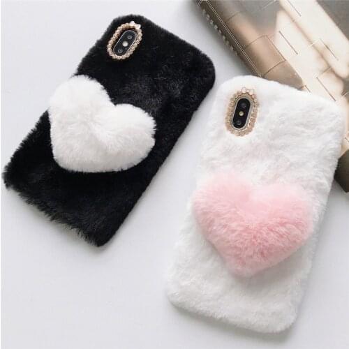 Phone Case Cover for Samsung Galaxy S20 Ultra S10e S10 Plus S9 S8 Active S7 S6 Edge Note 8 9 10 Plus Soft Plush Back Skin Shell