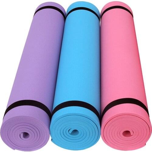 173*61cm EVA Yoga Mat Tasteless fitness mats 6MM Thick Non-slip Fitness Pad Sports pads For Yoga Exercise Pilates Gym Exercise