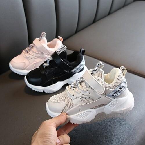2020 New Thick Sole Running Shoes Child Boys Sneakers Comfortable Children Girls Shock Absorption Sports Shoes Spring Autumn