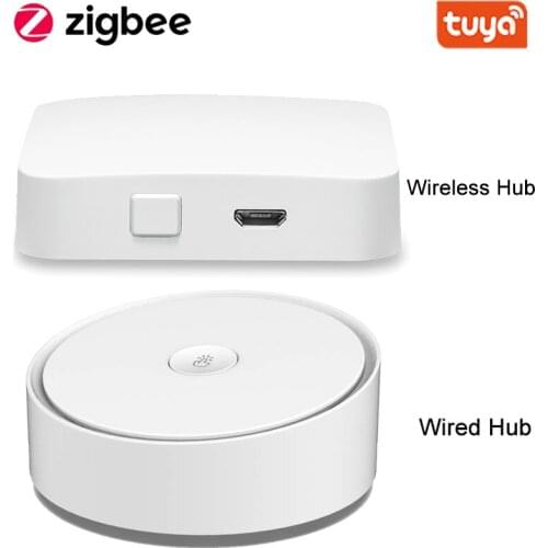 Smart Multi-mode Gateway ZigBee WiFi Bluetooth Mesh Hub Work with Tuya Smart App Voice Control via Alexa Google Home