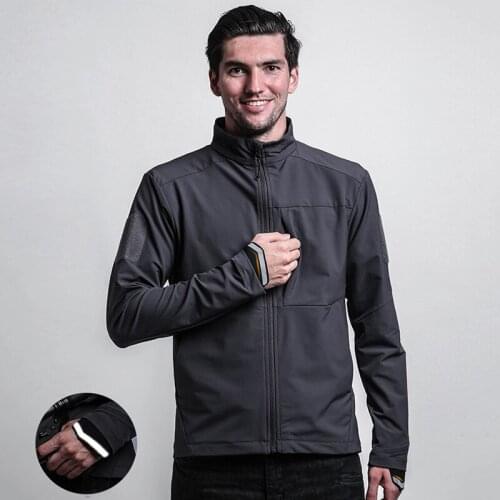 Outdoors Cycling Reflect Light Mountaineering Jacket Tactical Soft Shell Mens Coat Camping Hiking Trekking Waterproof Clothes