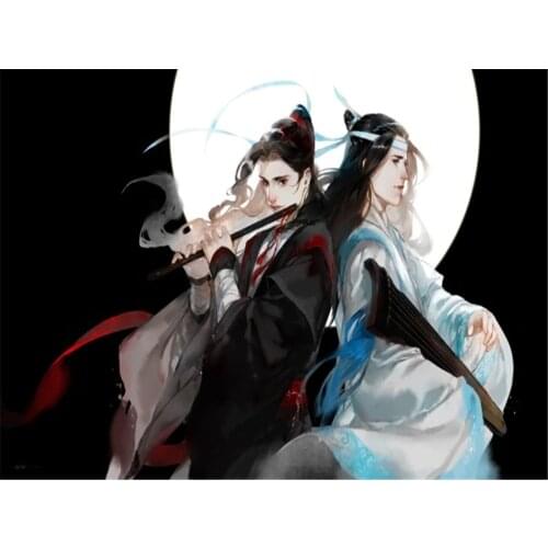 Mo Dao Zu Shi DIY Cross Stitch 11CT Embroidery Kits Needlework Craft Set Printed Canvas Cotton Thread Home Decoration Sell