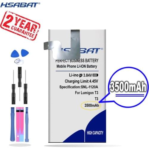 New Arrival [ HSABAT ] 3500mAh Battery for Replacement Lumigon t3