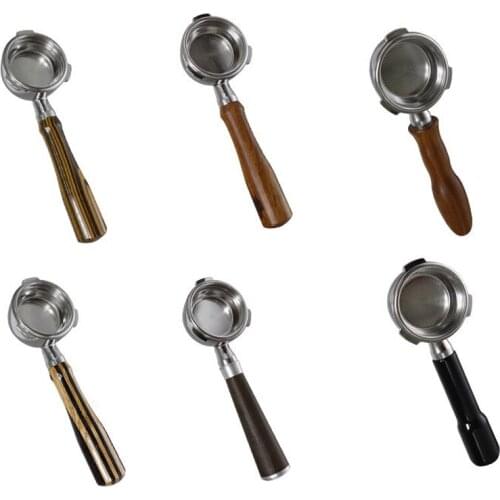 New 58MM Coffee Bottomless Portafilter Filter For Barsetto Coffee Machine Stainless Steel Holder Accessory