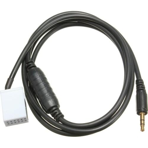 3.5mm AUX-IN Audio Input Cable Wire Connector For BMW Z4 E85 X3 E83 E39 E60