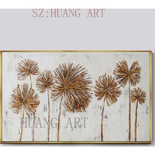 Modern hand-painted oil painting mountain landscape knife trees landscape color sofa bedroom adornment the lobby restaurant