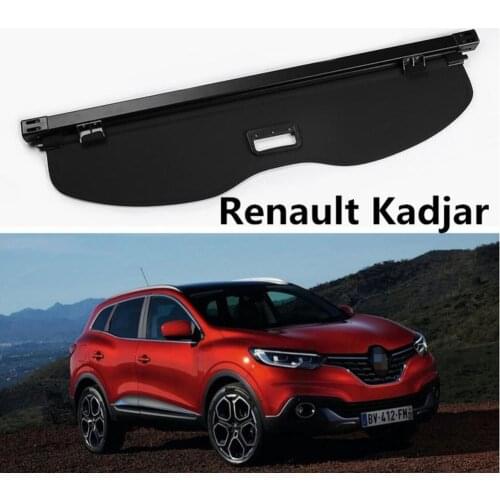 High Qualit Car Rear Trunk Cargo Cover Security Shield Screen shade For Renault Kadjar 2016 2017 2018 Car Accessories