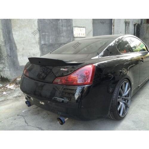 Fit for Infiniti 37 Coupe 2 doors carbon fiber rear spoiler rear wing