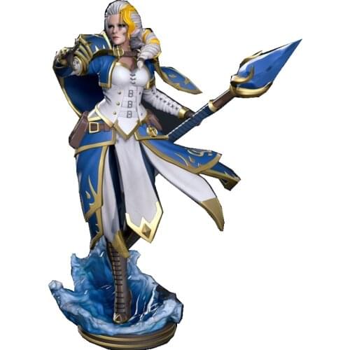 1/8 23cm 1/6 33cm 3D Printing Garage Kit GK Model Unpainted Game Characters Gianna Action Figure White-Film A092