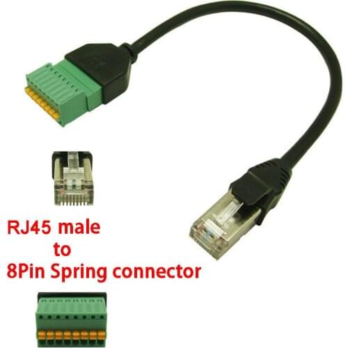 10pcs terminal block Single-port network wiring box RJ45 network cable junction box 8P8C Desktop box Distributors RJ45 CONNECTER