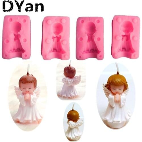 3D Kitchen DIY Boy And Girl Model Cake Frame Silicone Mold Cake Decoration Tool Candy Chocolate Biscuit Baking Mould A1499