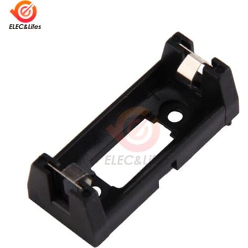 5Pcs DIY CR123 CR123A Lithium Battery Holder Case Box Clip Black for CR123A Li-ion battery socket holder