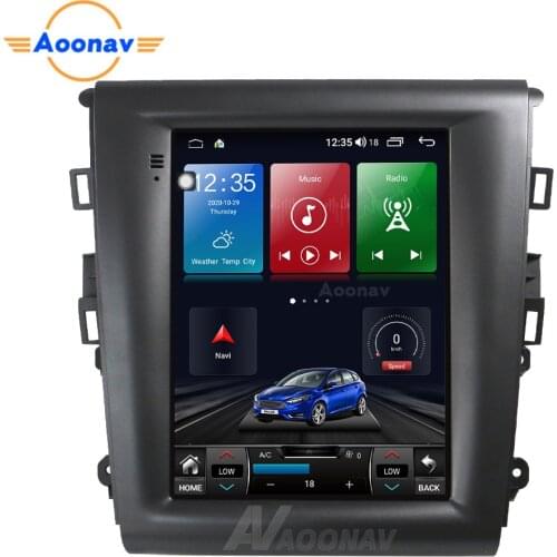 Android 10.0 4G LTE car radio For Ford Mondeo Fusion MK5 2013-2018 car stereo radio Tesla screen multimedia player