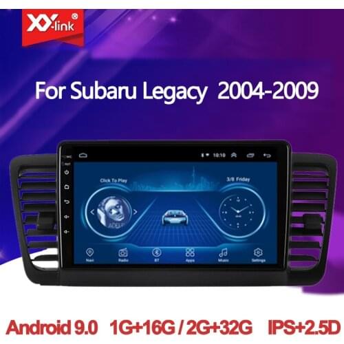 Android 9.0 Car Radio Gps Navigation System FOR Subaru Legacy 2004-2009 Multimedia Player Radio Autoradio Audio Stereo No 2 Din