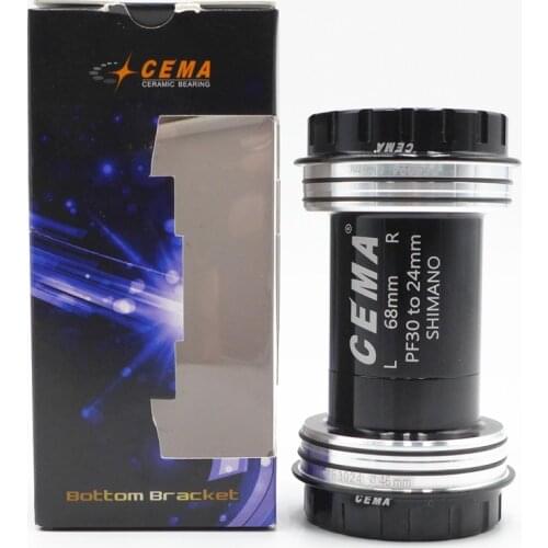 CEMA PF30 to 24/22mm Road Bike MTB Interlock Ceramic Bearing Bottom Bracket
