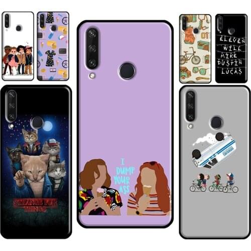 Stranger Things TV Series Phone Case For Huawei Y9S Y7A Y5P Y6P 2020 Y5 2017 Y6 Y7 Prime 2018 2019 Nova 2 5T Coque