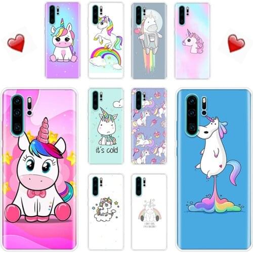 Unicorn Beast Horse Hawei Cover For P Smart 2020 2019 Case For Huawei P10 P20 P30 lite P40 Pro Coque For PSmart Z Phone Shell