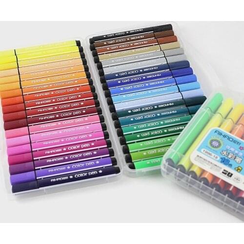 Color Art Marker Pen Drawing Set Colors Children Painting Watercolor Pens Safe Non-toxic Water Washing Graffiti Gifts Stationery