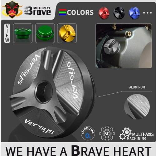 For KAWASAKI Versys X 300 x300 versys 300X 2017 2018 2019 2020 2021 Motorcycle CNC Oil Filler Cap Plug