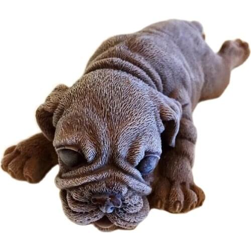 Pudding Cake Mold Mould Silicone Mousse 3D Ice Cream Decoration Dog Fondant K280