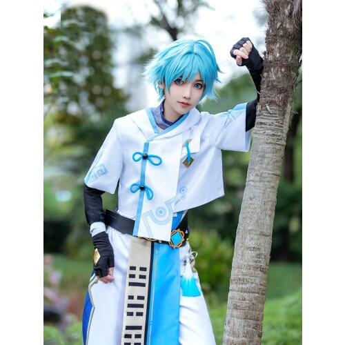 Game Genshin Impact Cosplay Chongyun Cosplay Costume Game Genshin Impact Chong Yun Costume
