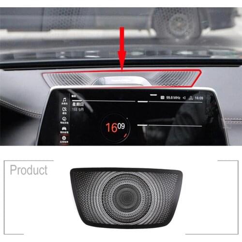 Car Dashboard Speaker Cover Trim for BMW 7 Series G11 G12 2016 2017 2018 2019 2020 Auto Accessories