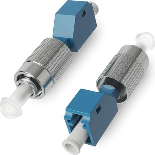 LC To FC Adapter Fiber Optic Singlemode Simplex(FC/UPC To LC/UPC)-1 Pack - Visual Fault Locator Fiber Adapter