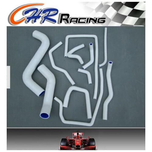 Silicone radiator hose for Subaru Impreza WRX/STi GDA/GDB EJ207 02-06 WHITE 03